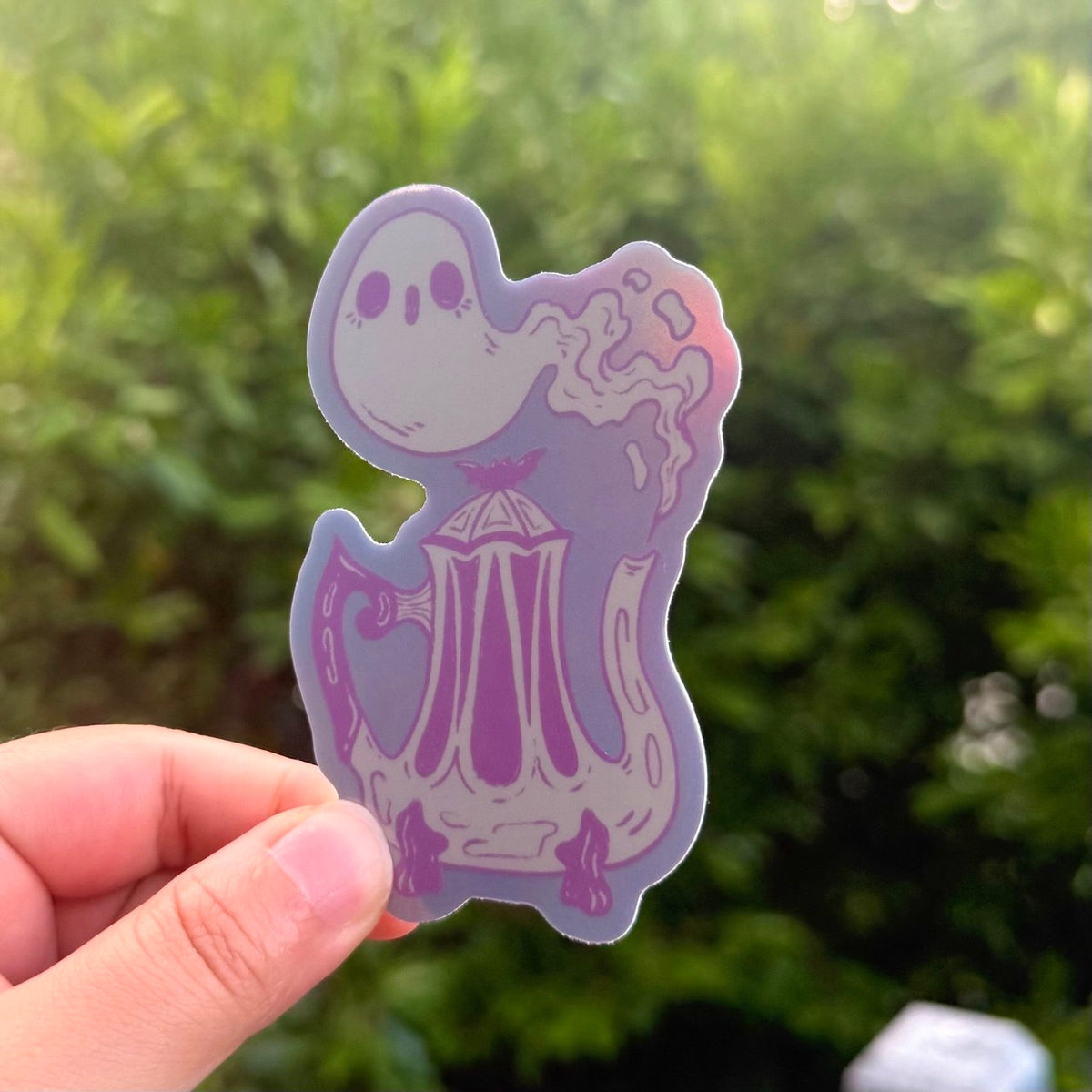 Holographic Spirit Tea Sticker