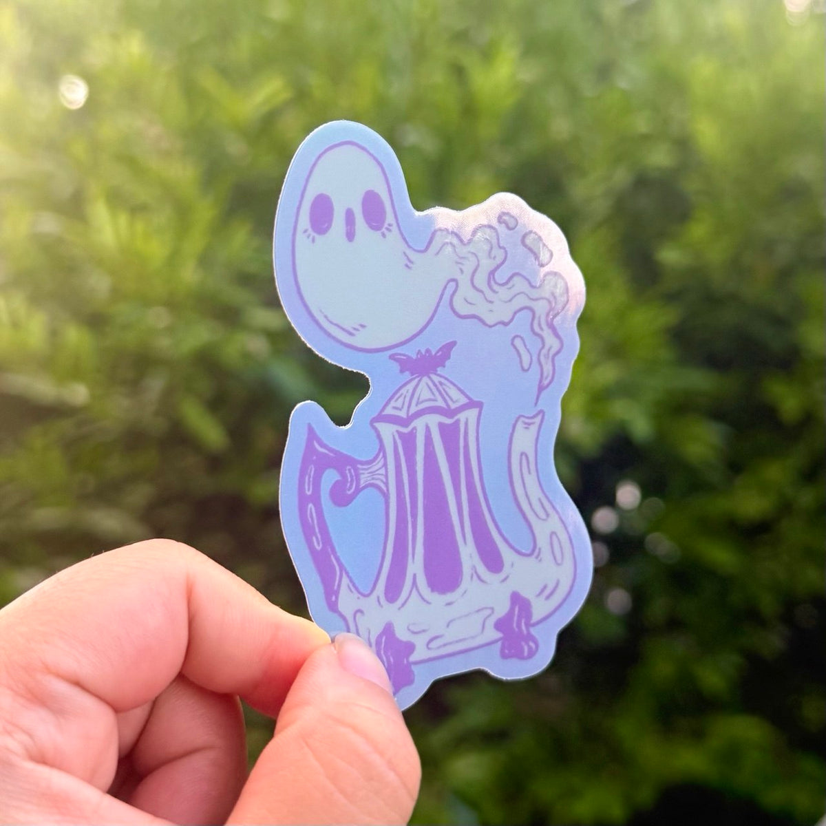 Holographic Spirit Tea Sticker